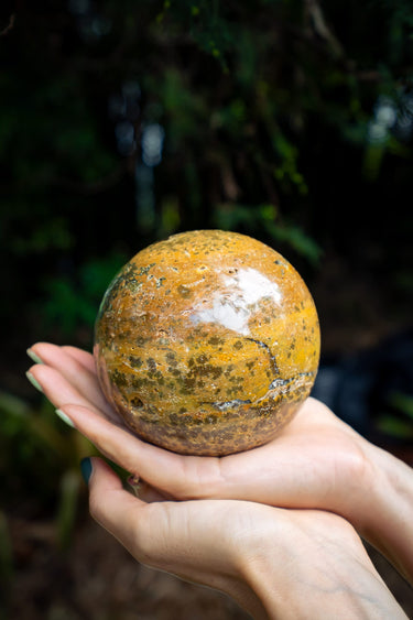 Ocean Jasper Sphere